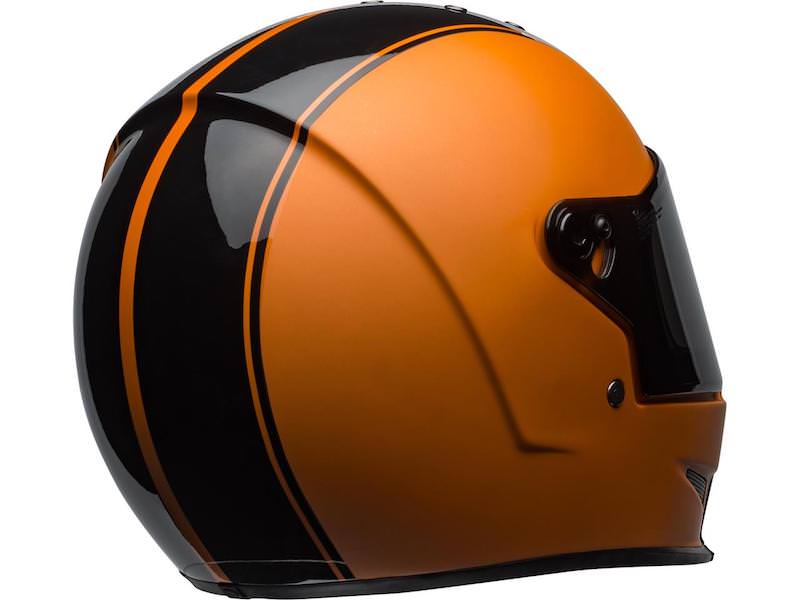 CASQUE BELL ELIMINATOR RALLY MAT/NOIR BRILLANT/ORANGE 800000530167