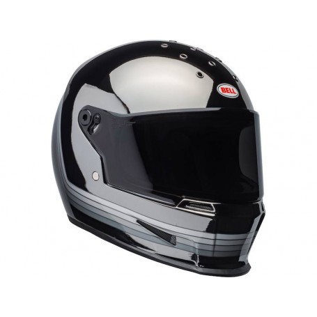 Casques BELL CASQUE BELL ELIMINATOR SPECTRUM NOIR MAT/CHROME 800000520168