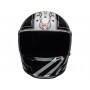 Helmets BELL CASQUE BELL ELIMINATOR OUTLAW GLOSS BLACK/WHITE 800000500167