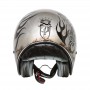 Casques JET PREMIER CASQUE PREMIER VINTAGE BD TITANIUM