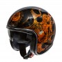 Casques JET PREMIER CASQUE PREMIER VINTAGE BD ORANGE CHROMED