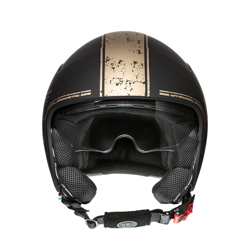 Helmet Premier ROCKER OR19 BM Open Face Motorbike Size XL 