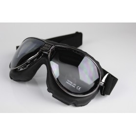 Goggles NANNINI LUNETTES NANNINI TT NOIR / RUTHENIUM ECRAN MIRROIR ARGENT TT-1178-6450