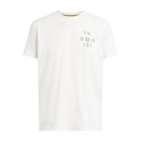 Tee-Shirts Hommes BELSTAFF TEE-SHIRT BELSTAFF MCCALLEN BLANC 41140013WHITE