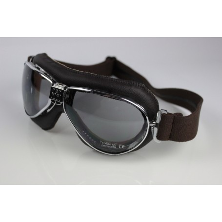 Goggles NANNINI LUNETTES NANNINI TT MARRON / CHROME ECRAN MIRROIR ARGENT TT-1151-6450