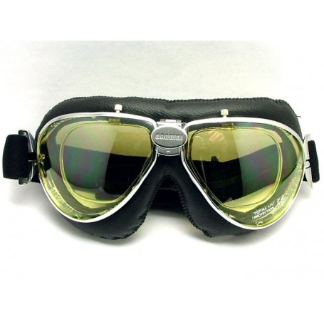 Lunettes NANNINI LUNETTES NANNINI TT NOIR / CHROME ECRAN JAUNE DEGRADE MIRROIR TT-1150-6458