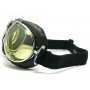 Goggles NANNINI LUNETTES NANNINI TT NOIR / CHROME ECRAN JAUNE DEGRADE MIRROIR TT-1150-6458