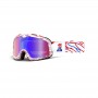 Goggles 100% LUNETTES 100% BARSTOW DEATH SPRAY CUSTOMS - ECRAN MIRROIR ROUGE/BLEU 5000229802