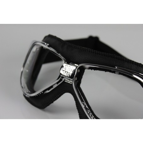 Lunettes NANNINI LUNETTES NANNINI RIDER CHROME NOIR ECRAN CLAIR AB RID-1150-6520