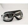 Goggles NANNINI LUNETTES NANNINI RIDER CHROME NOIR ECRAN CLAIR AB RID-1150-6520