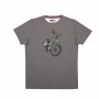 Tee-Shirts Hommes HELSTONS T-SHIRT HELSTONS CUBE COTON GRIS