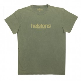 Tee-Shirts Hommes HELSTONS T-SHIRT HELSTONS CORPORATE COTON KAKI