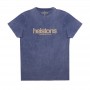 Tee-Shirts Hommes HELSTONS T-SHIRT HELSTONS CORPORATE COTON BLEU