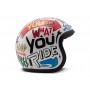 Casques JET DMD Casque DMD VINTAGE WORDS