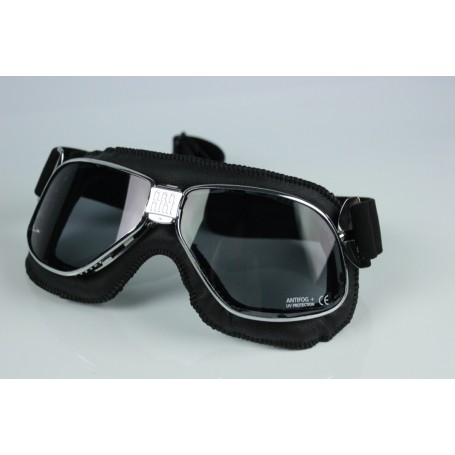 Goggles NANNINI LUNETTES NANNINI CRUISER NOIR / CHROME ECRAN GRIS ANTIBUEE CRUI-1150-6521