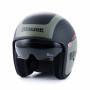 Casques JET BLAUER CASQUE BLAUER PILOT 1.1 GRAPHIC G NOIR MAT/VERT KAKI BLCJ204