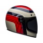 Casques BELL CASQUE BELL BULLITT CARBON HUSTLE MAT/ROUGE BRILLANT/SABLE/BLEU CANDY 800000550368