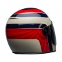 Casques BELL CASQUE BELL BULLITT CARBON HUSTLE MAT/ROUGE BRILLANT/SABLE/BLEU CANDY 800000550368