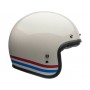 Casques BELL CASQUE BELL CUSTOM 500 STRIPES PEARL BLANC 7070155