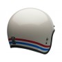 Casques BELL CASQUE BELL CUSTOM 500 STRIPES PEARL BLANC 7070155