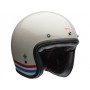 Casques BELL CASQUE BELL CUSTOM 500 STRIPES PEARL BLANC 7070155