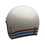 Helmets BELL CASQUE BELL CUSTOM 500 STRIPES PEARL BLANC 7070155