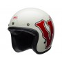 Helmets BELL CASQUE BELL CUSTOM 500 ACE CAFÉ STADIUM GLOSS SILVER/RED/BLACK 800000660268