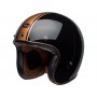 Casques BELL CASQUE BELL CUSTOM 500 DLX RALLY BRILLANT NOIR/BRONZE 800000974968