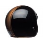 Casques BELL CASQUE BELL CUSTOM 500 DLX RALLY BRILLANT NOIR/BRONZE 800000974968