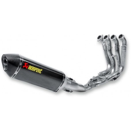 Lignes Complètes AKRAPOVIC AKRAPOVIC EVOLUTION LINE COMPLETE SYSTEM TITANIUM & CARBON S-B10E3-RC S-B10E3-RC