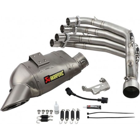 Lignes Complètes AKRAPOVIC AKRAPOVIC RACING LINE COMPLETE SYSTEM STAINLESS STEEL & TITANIUM S-H6R11-AFT S-H6R11-AFT