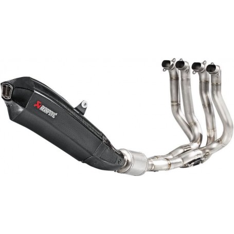 Lignes Complètes AKRAPOVIC LIGNE COMPLETE AKRAPOVIC EVOLUTION LINE TITANIUM & CARBONE S-K10E3-HX2C S-K10E3-HX2C