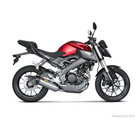 Lignes Complètes AKRAPOVIC AKRAPOVIC RACING LINE COMPLETE SYSTEM STAINLESS STEEL & TITANIUM S-Y125R2-HRT S-Y125R2-HRT