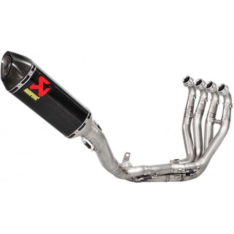 Lignes Complètes AKRAPOVIC AKRAPOVIC RACING LINE COMPLETE SYSTEM STAINLESS STEEL & CARBON S-K10R9-ZC S-K10R9-ZC