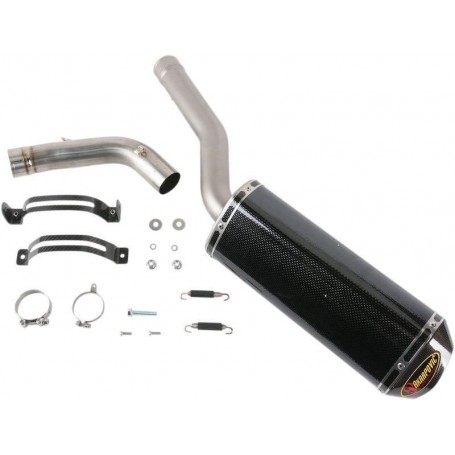 Mufflers AKRAPOVIC AKRAPOVIC SLIP-ON LINE MUFFLER CARBON S-S6SO5-TC S-S6SO5-TC