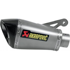 Mufflers AKRAPOVIC AKRAPOVIC SLIP-ON LINE MUFFLER TITANIUM S-B10SO1-HASZ S-B10SO1-HASZ