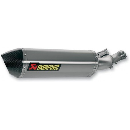 Mufflers AKRAPOVIC AKRAPOVIC SLIP-ON LINE MUFFLER TITANIUM S-H12SO1-HRT S-H12SO1-HRT