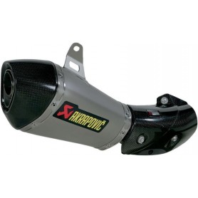 Mufflers AKRAPOVIC AKRAPOVIC SLIP-ON LINE MUFFLER TITANIUM S-K10SO7T-HASZ S-K10SO7T-HASZ