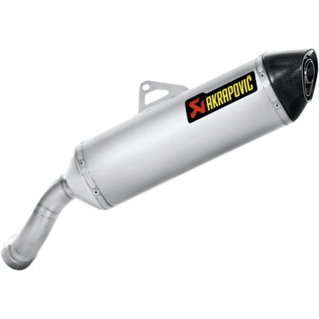 Mufflers AKRAPOVIC AKRAPOVIC SLIP-ON LINE MUFFLER TITANIUM S-B12SO9-HRT S-B12SO9-HRT