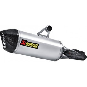 Mufflers AKRAPOVIC AKRAPOVIC SLIP-ON LINE MUFFLER TITANIUM S-B12SO10-HAAT S-B12SO10-HAAT