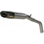 Mufflers AKRAPOVIC AKRAPOVIC SLIP-ON LINE MUFFLER TITANIUM S-H6SO16-HACT S-H6SO16-HACT