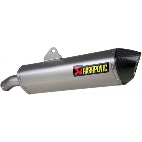 Mufflers AKRAPOVIC AKRAPOVIC SLIP-ON LINE MUFFLER TITANIUM S-B8SO4-HRT S-B8SO4-HRT