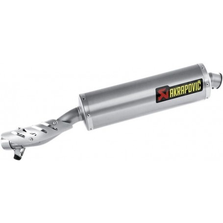 Mufflers AKRAPOVIC AKRAPOVIC SLIP-ON LINE MUFFLER TITANIUM S-B12SO2-HLTT S-B12SO2-HLTT