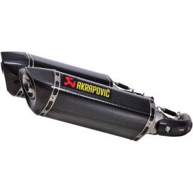 Mufflers AKRAPOVIC AKRAPOVIC SLIP-ON LINE MUFFLER CARBON S-D10SO7-HZC S-D10SO7-HZC