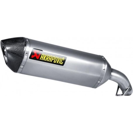 Mufflers AKRAPOVIC AKRAPOVIC SLIP-ON LINE MUFFLER TITANIUM S-H8SO3-HRT S-H8SO3-HRT