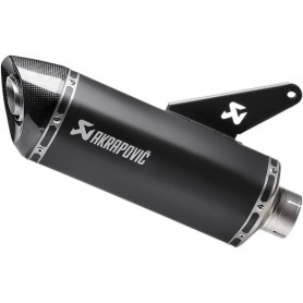 Mufflers AKRAPOVIC AKRAPOVIC SLIP-ON LINE MUFFLER TITANIUM S-D8SO2-HRBL S-D8SO2-HRBL