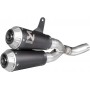 Mufflers AKRAPOVIC AKRAPOVIC SLIP-ON LINE MUFFLER TITANIUM S-D8SO4-CUBTBL S-D8SO4-CUBTBL