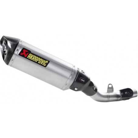 Mufflers AKRAPOVIC AKRAPOVIC SLIP-ON LINE MUFFLER TITANIUM S-K8SO2-HRT S-K8SO2-HRT