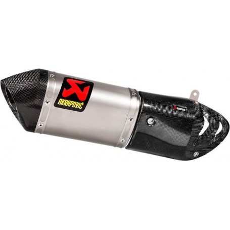 Mufflers AKRAPOVIC AKRAPOVIC SLIP-ON LINE MUFFLER TITANIUM S-D12SO6-HAPT S-D12SO6-HAPT