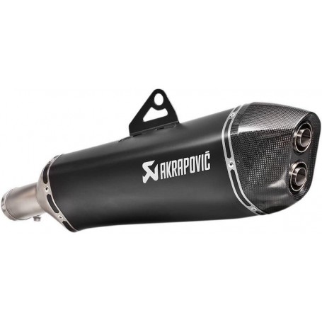 Mufflers AKRAPOVIC AKRAPOVIC SLIP-ON LINE MUFFLER TITANIUM S-B8SO6-HZAABL S-B8SO6-HZAABL